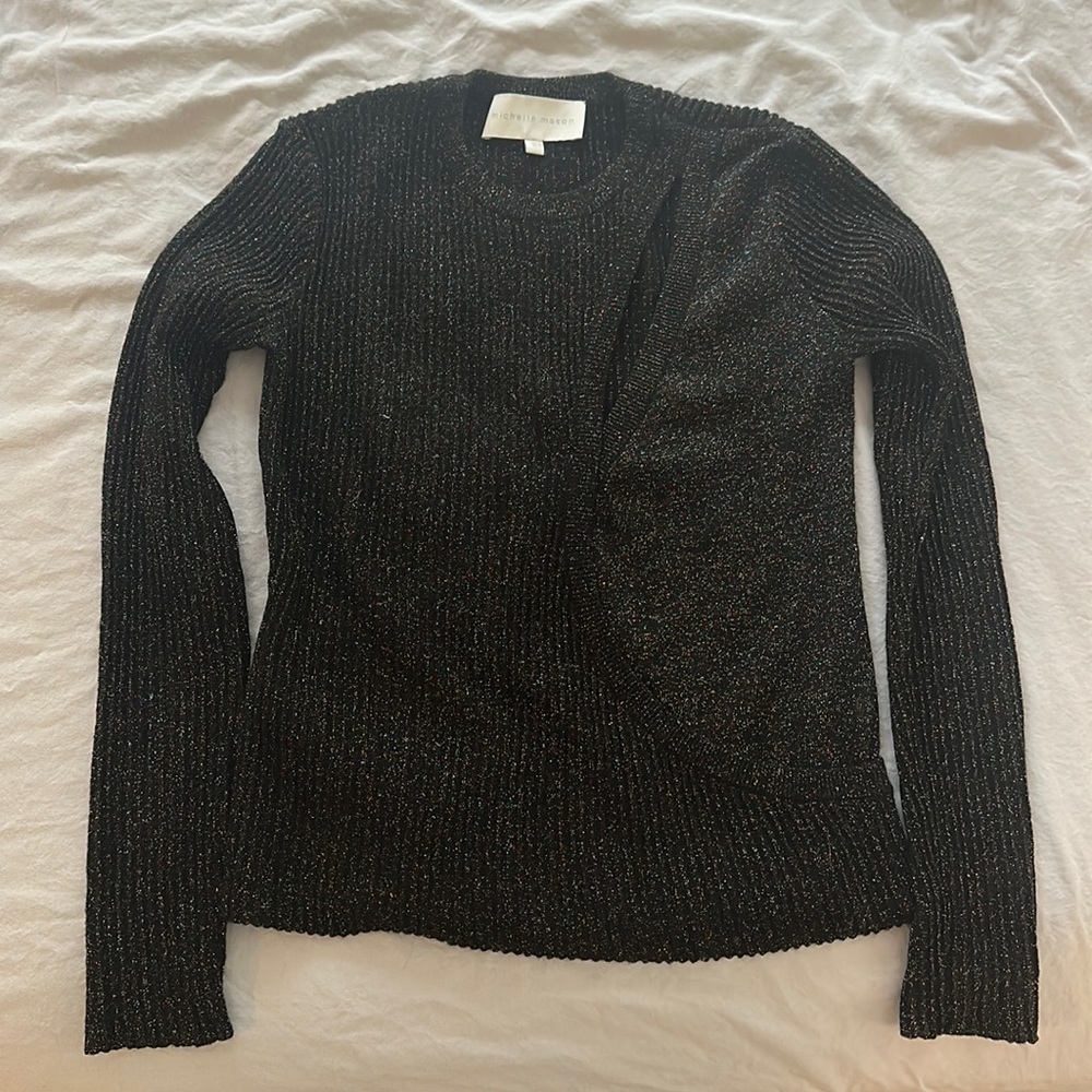 Michelle Mason Glitter Sweater